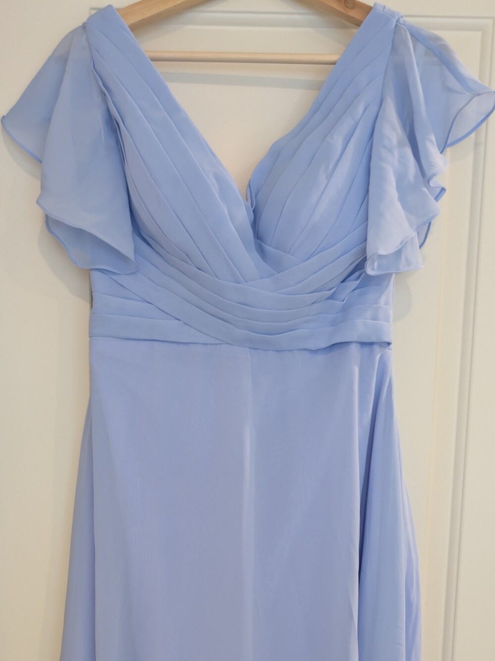 Light Blue A-Line Women’s Skirt